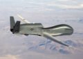 An RQ-4 Global Hawk unmanned aircraft like the one shown is currently flying non-military mapping missions over South, Central America and the Caribbean at the request of partner nations in the region.