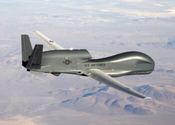 An RQ-4 Global Hawk unmanned aircraft like the one shown is currently flying non-military mapping missions over South, Central America and the Caribbean at the request of partner nations in the region.