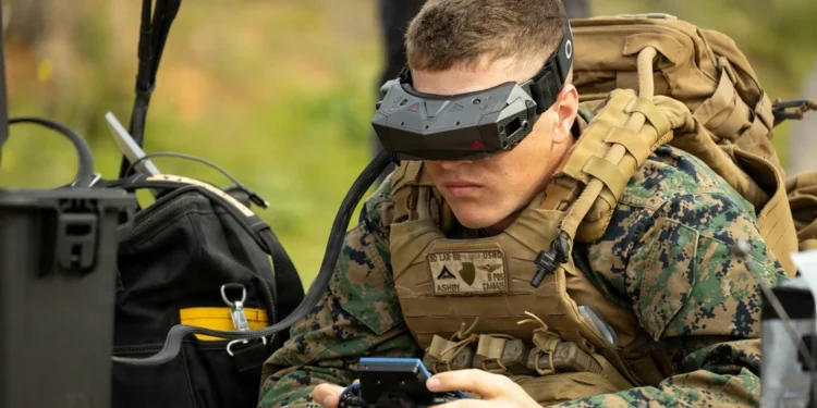 U.S. Marines developing FPV drone tactics