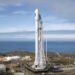 SpaceX Falcon 9 first stage booster successfully touching down on an autonomous spaceport drone ship at sea.