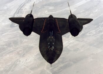 The SR-71 Blackbird utilized J58 turbo-ramjet engines to sustain speeds above Mach 3.