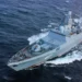 Admiral Gorshkov launches a 3M22 Zircon missile