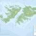 Map of the Falkland Islands