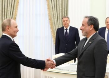 photo of vladimir putin with With Foreign Minister of Iran Abbas Araghchi
