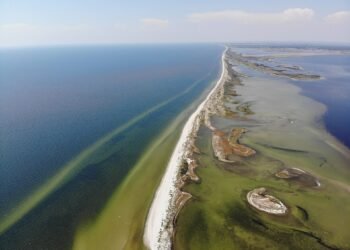 Tactical map showing the Kinburn Spit, Mykolaiv Oblast, and the Dnipro River Delta in southern Ukraine.