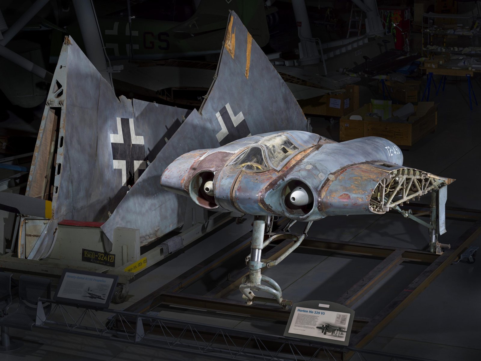 The Horten Ho 229 V3 German Nazi Stealth Bomber