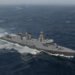 Scale model of the Arrowhead 140 guided missile frigate design
