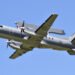 Saab 340 AEW&C (ASC 890) aircraft featuring the fixed rectangular Erieye AESA radar fairing on its fuselage.