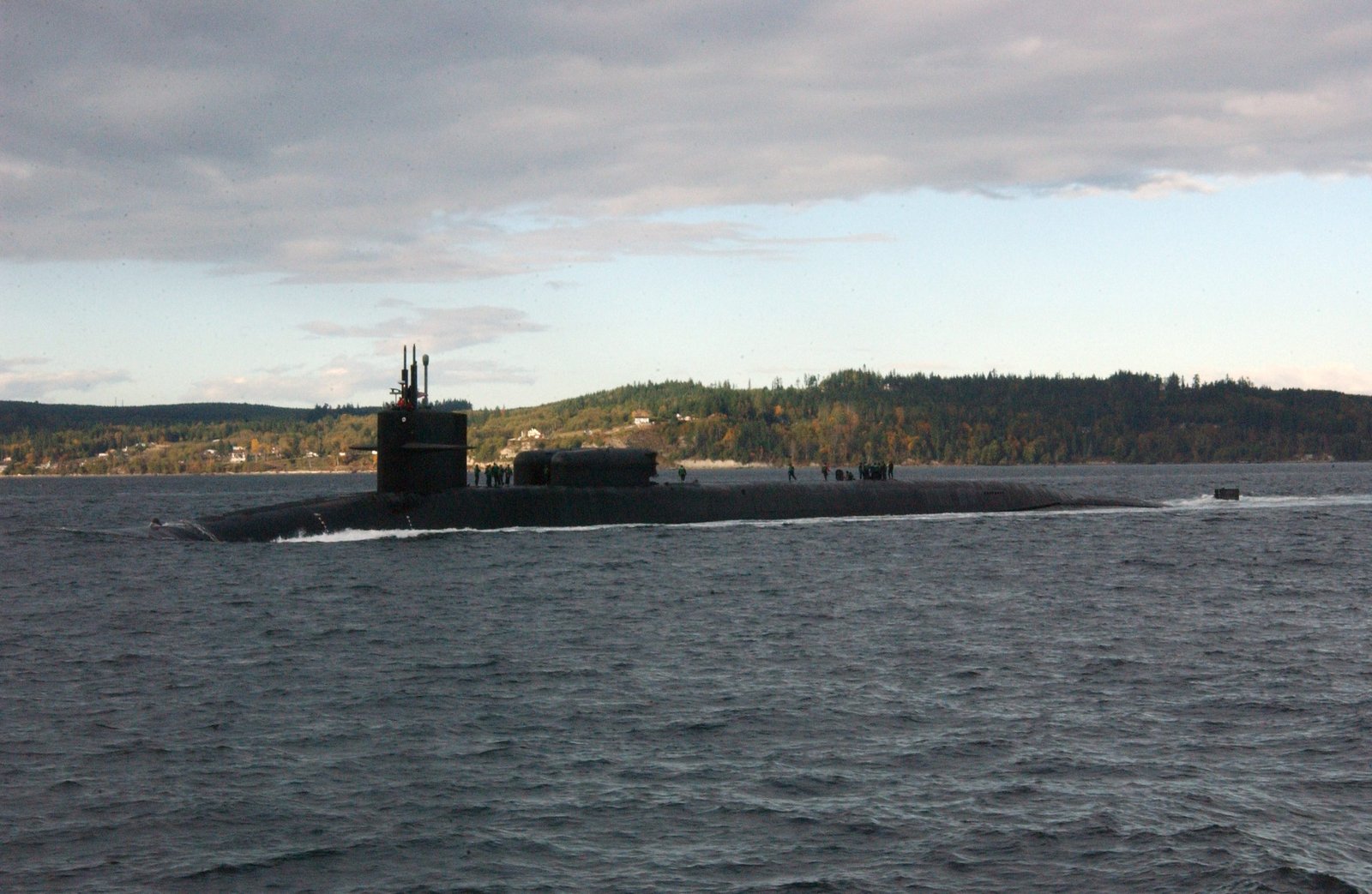USS Ohio Class Ballistic Missile Submarine