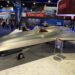 Lockheed Martin Vectis stealth drone mockup side profile.