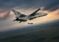 Dropping of the equalizer Glide Munitions from an ukrainian air force Su-24 in 2026