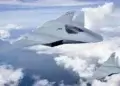 Rendered visualization of Boeing's tail-less sixth-generation carrier-based strike fighter concept